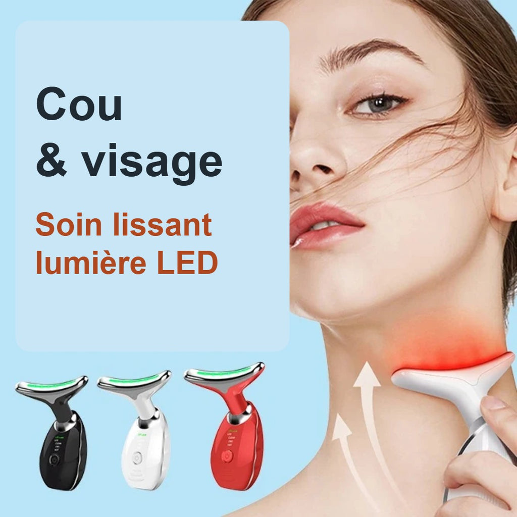 Appareil Lifting Cou & Visage LED – Raffermit et Lisse le Cou