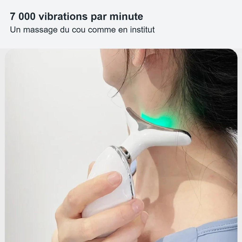 Appareil Lifting Cou & Visage LED – Raffermit et Lisse le Cou