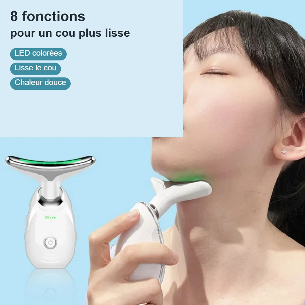 Appareil Lifting Cou & Visage LED – Raffermit et Lisse le Cou