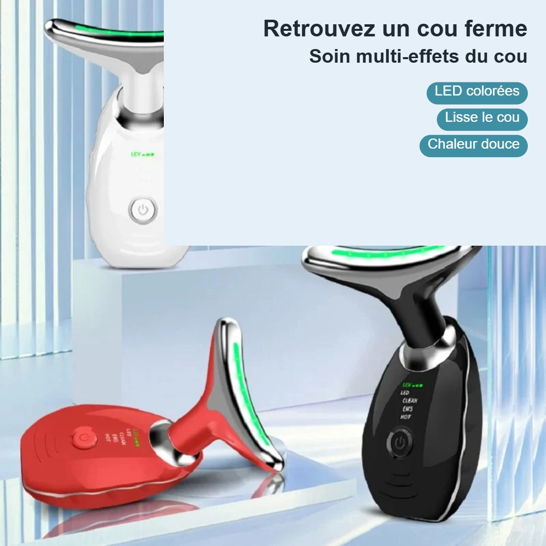 Appareil Lifting Cou & Visage LED – Raffermit et Lisse le Cou