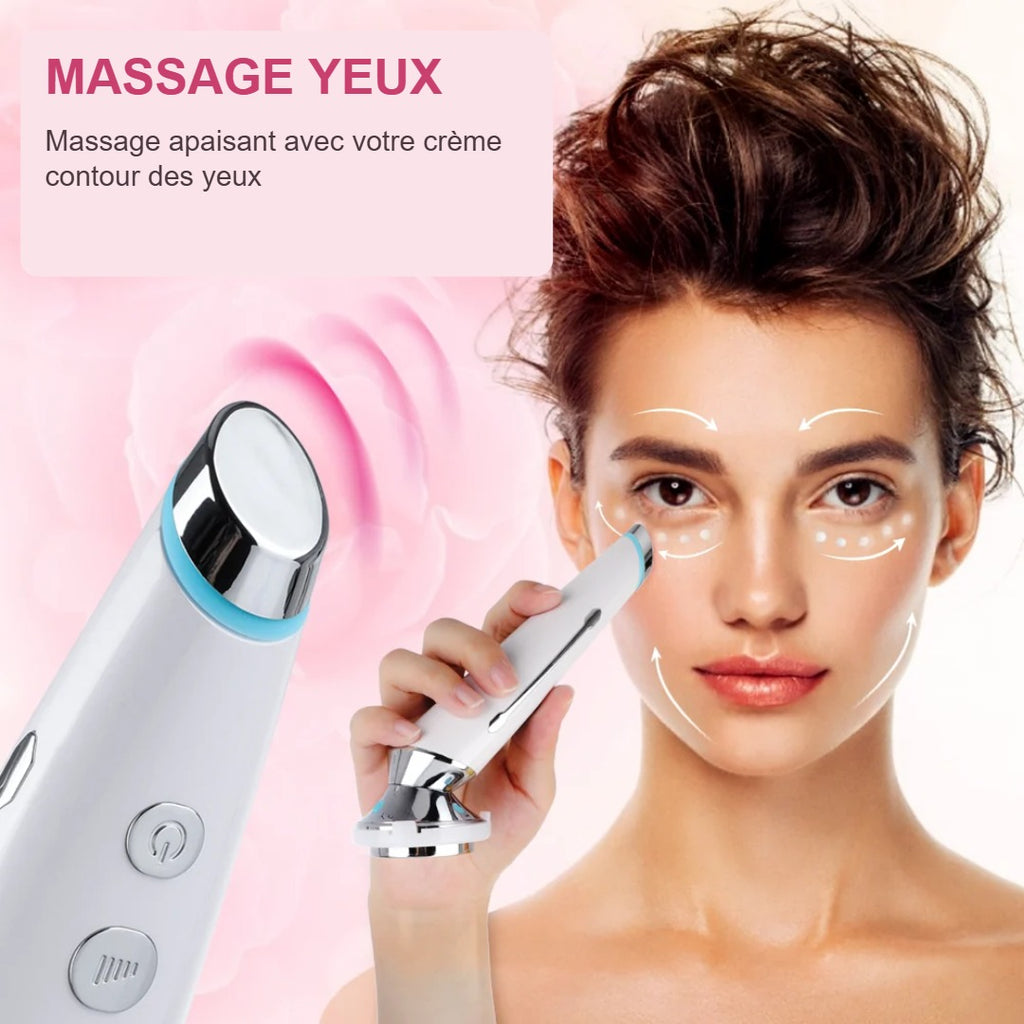 Appareil Soin Visage LED 5-en-1 – Éclat, Fermeté & Pores Affinés