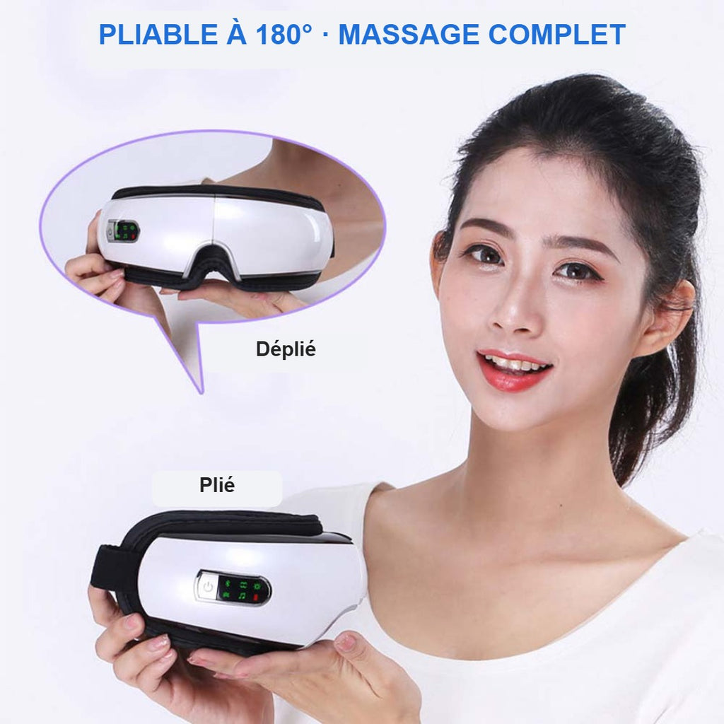Masseur Yeux Chauffant – Regard Reposé, Moins de Poches et de Fatigue