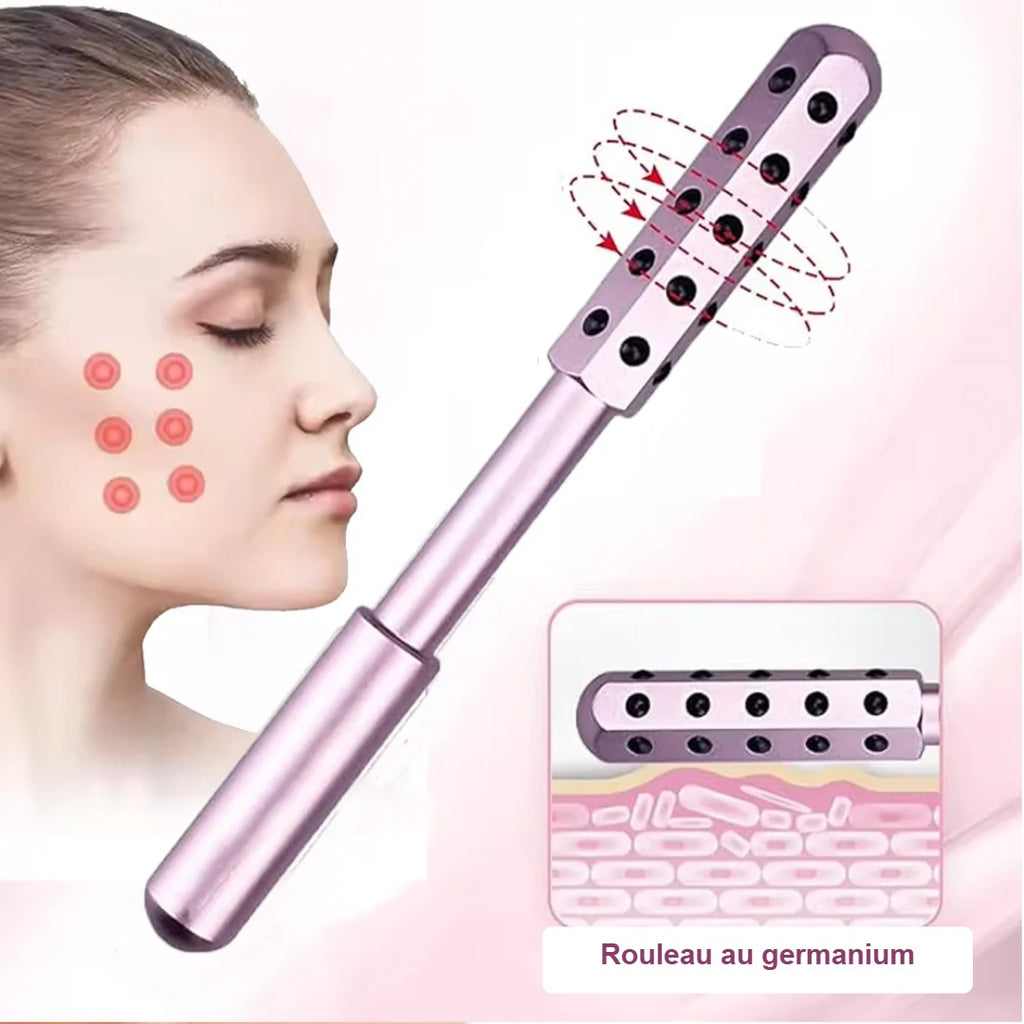 Rouleau Massage Visage Germanium – Rituel Beauté Anti-Fatigue