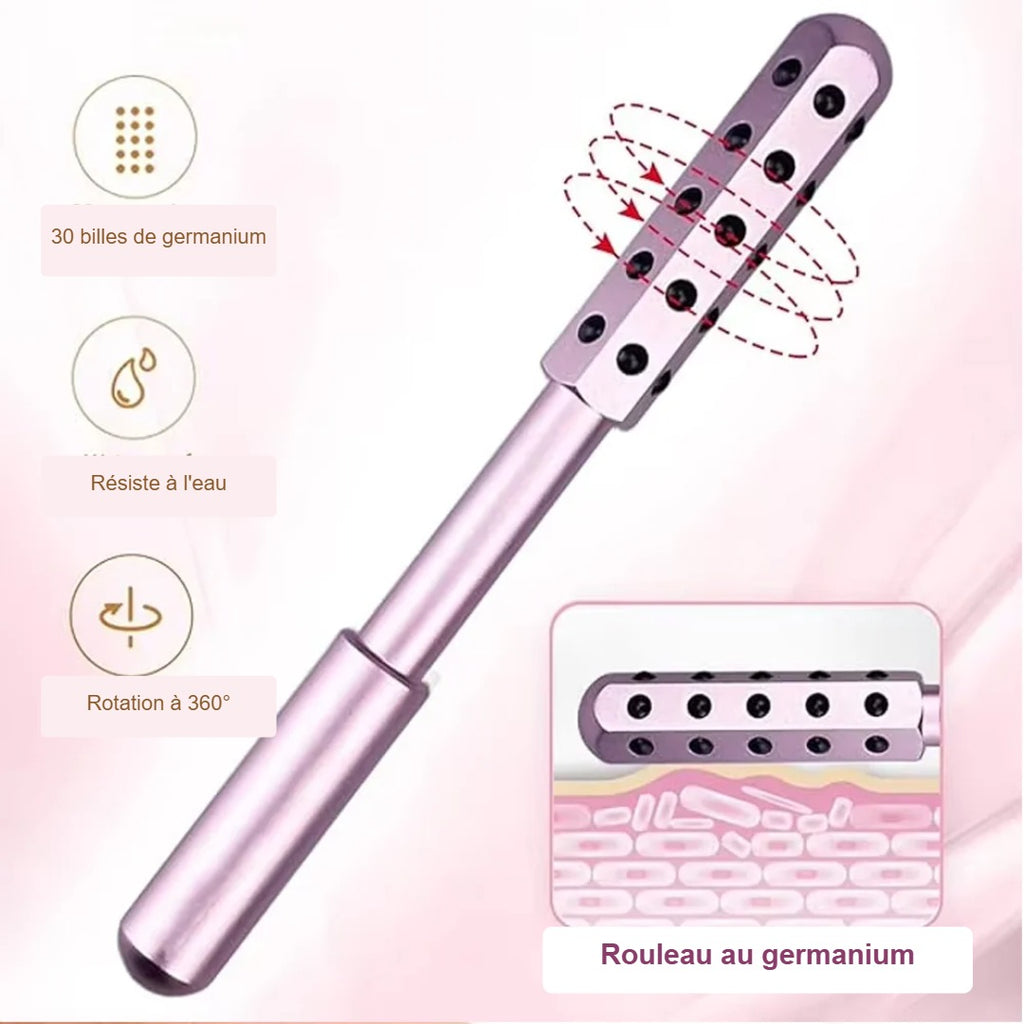 Rouleau Massage Visage Germanium – Rituel Beauté Anti-Fatigue