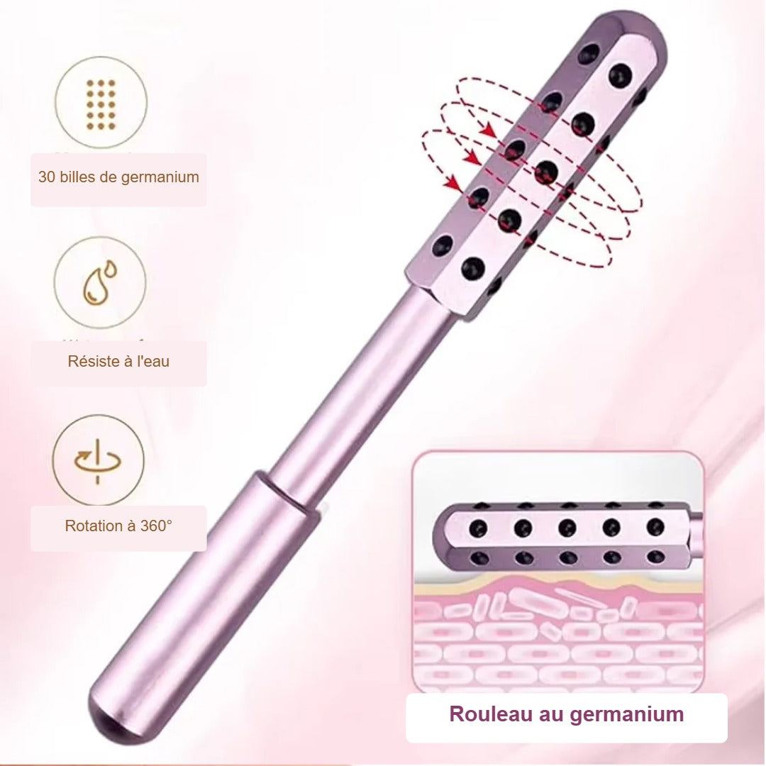 Rouleau Massage Visage Germanium – Rituel Beauté Anti-Fatigue