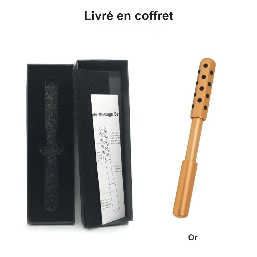 Rouleau Massage Visage Germanium – Rituel Beauté Anti-Fatigue