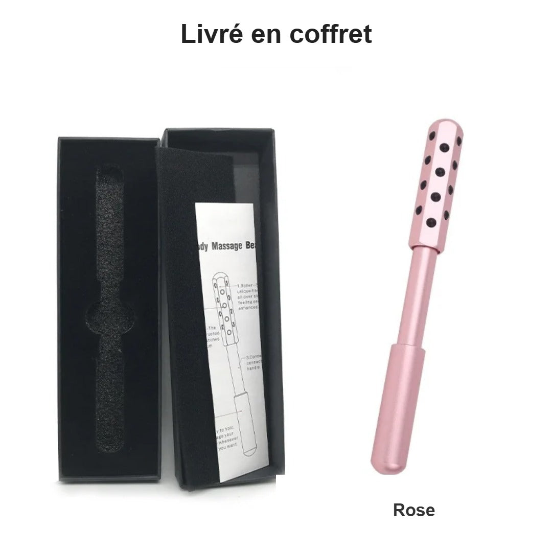Rouleau Massage Visage Germanium – Rituel Beauté Anti-Fatigue