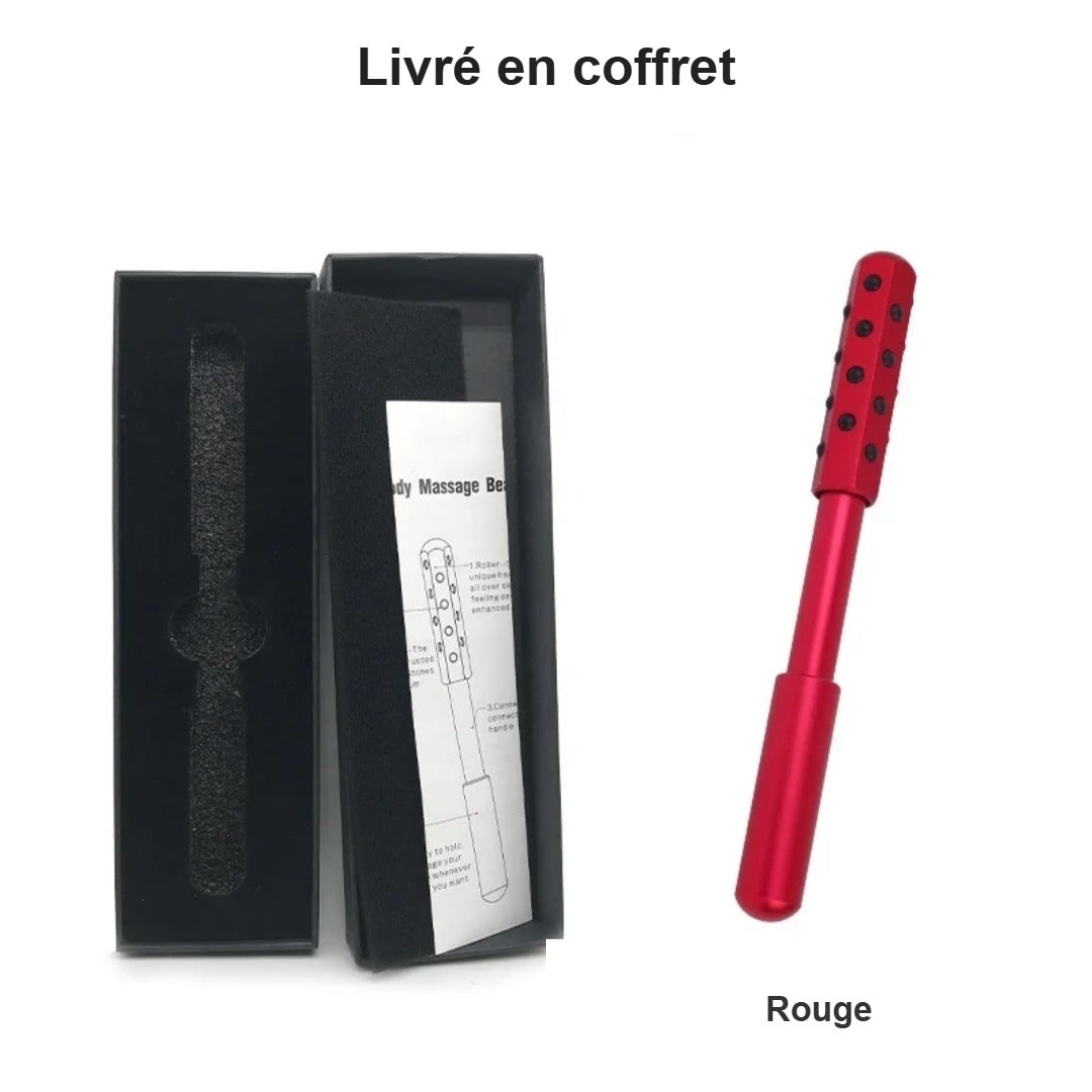 Rouleau Massage Visage Germanium – Rituel Beauté Anti-Fatigue